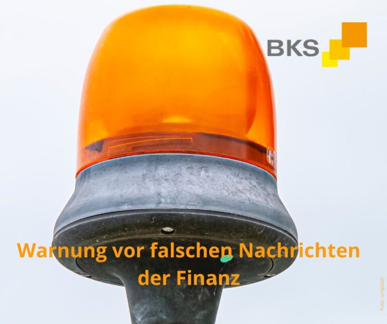 Read more about the article Warnung vor falschen Nachrichten der Finanz