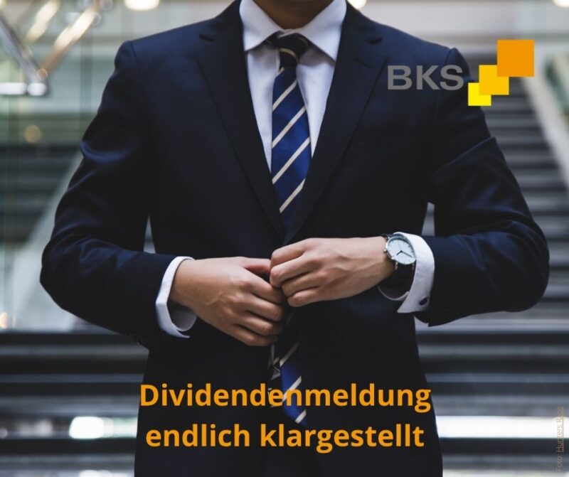 Dividendenmeldung endlich klargestellt