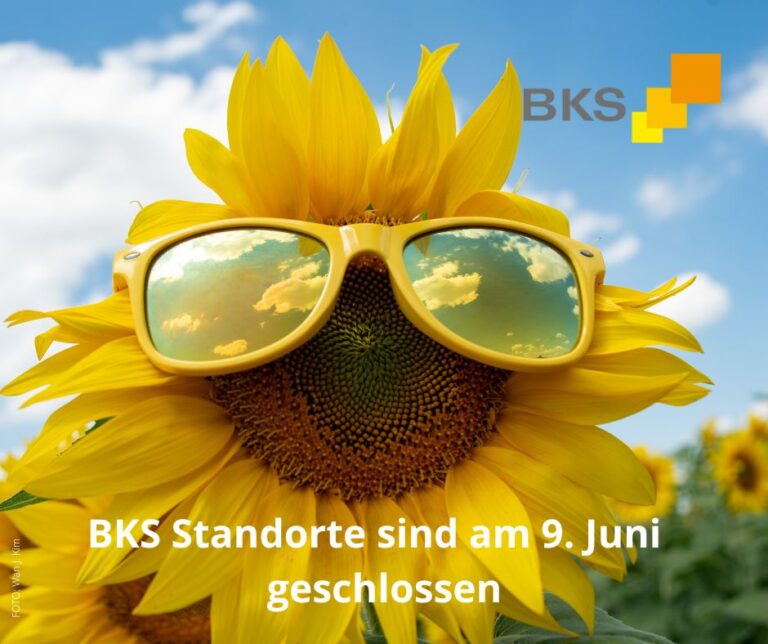 Read more about the article BKS Standorte am 9. Juni geschlossen