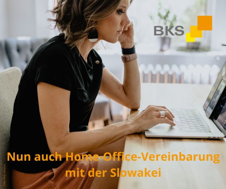 Read more about the article Nun auch Home-Office-Vereinbarung mit der Slowakei