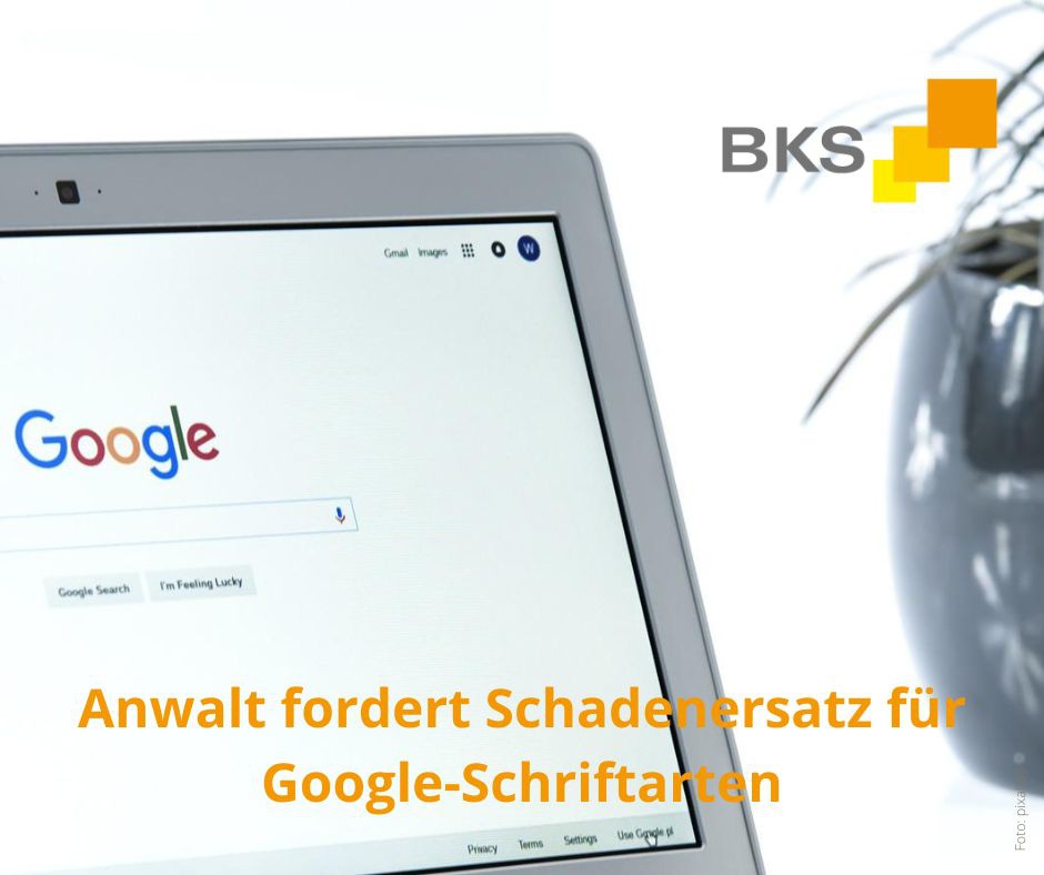 Read more about the article Anwalt fordert Schadenersatz für Google-Schriftarten