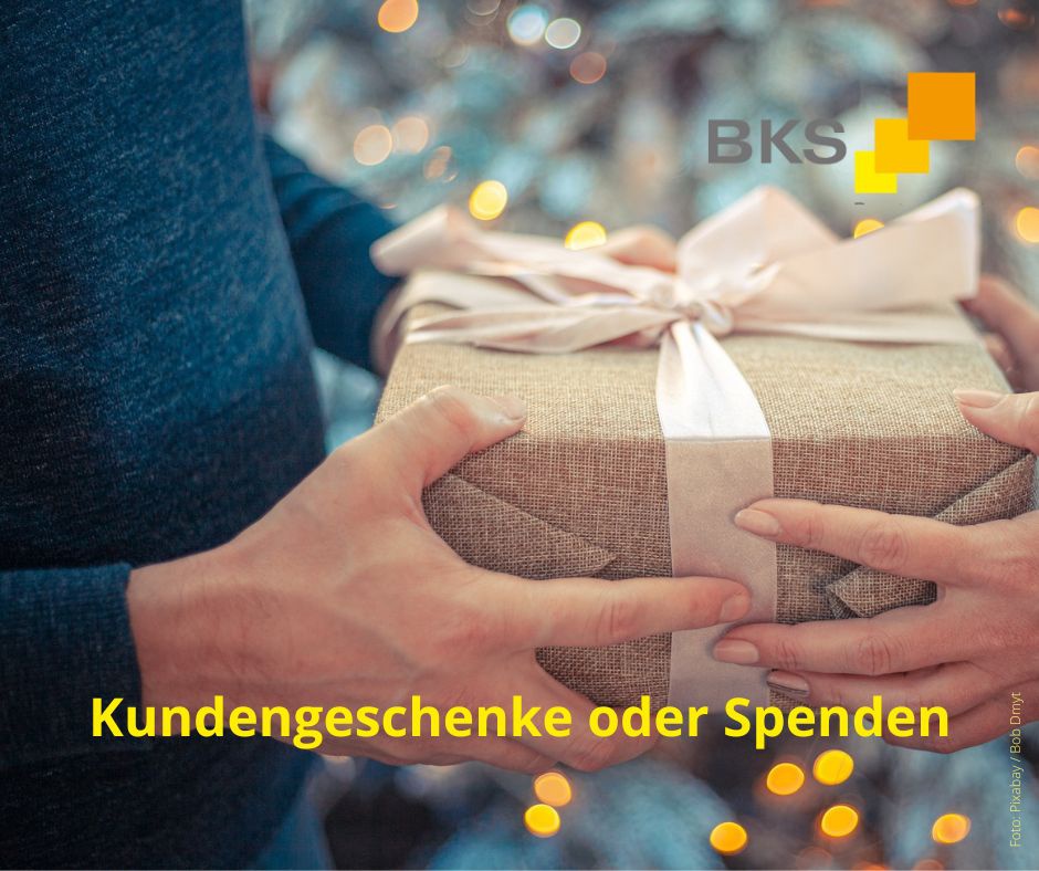 Read more about the article Kundengeschenke 🎁 oder Spenden