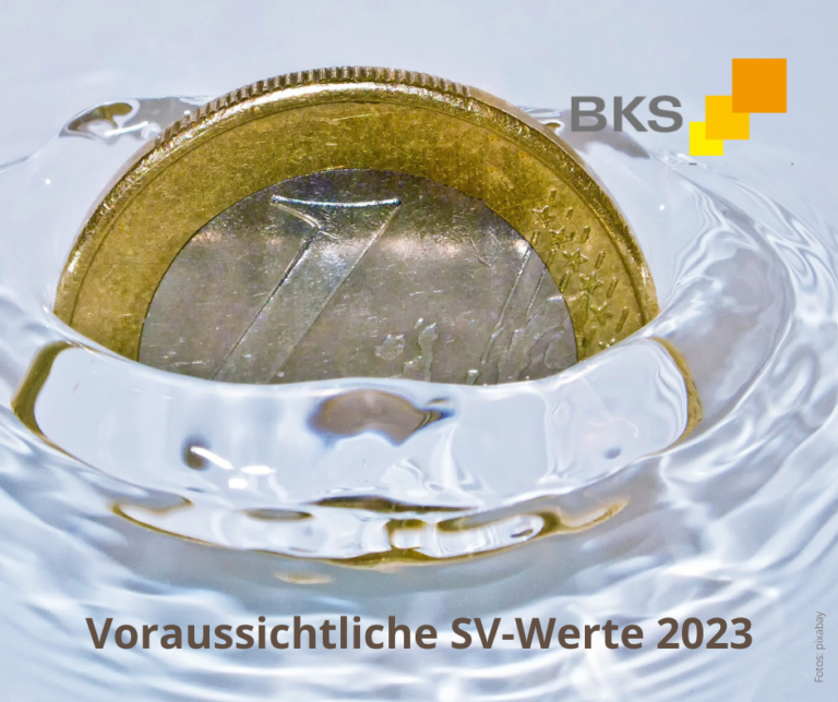 Read more about the article Voraussichtliche SV-Werte 2023