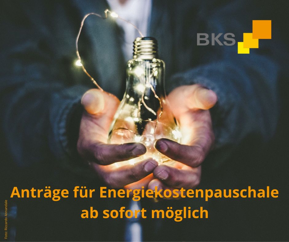 Read more about the article Anträge für Energiekostenpauschale ab sofort möglich
