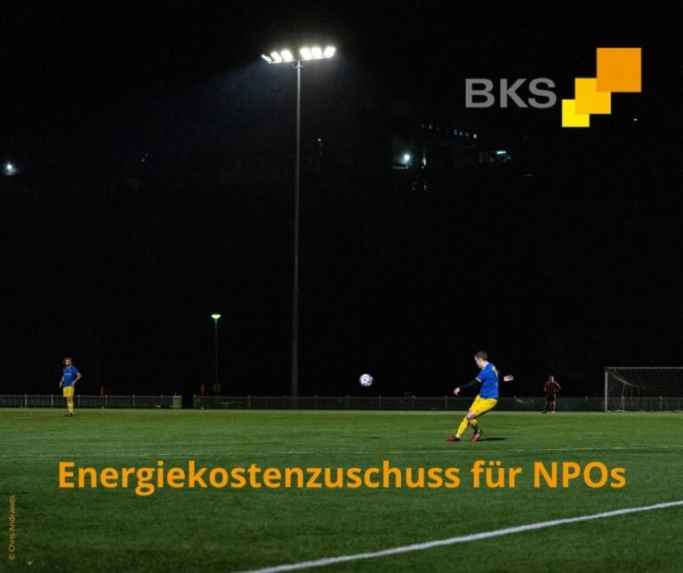 Read more about the article Energiekostenzuschuss für NPOs