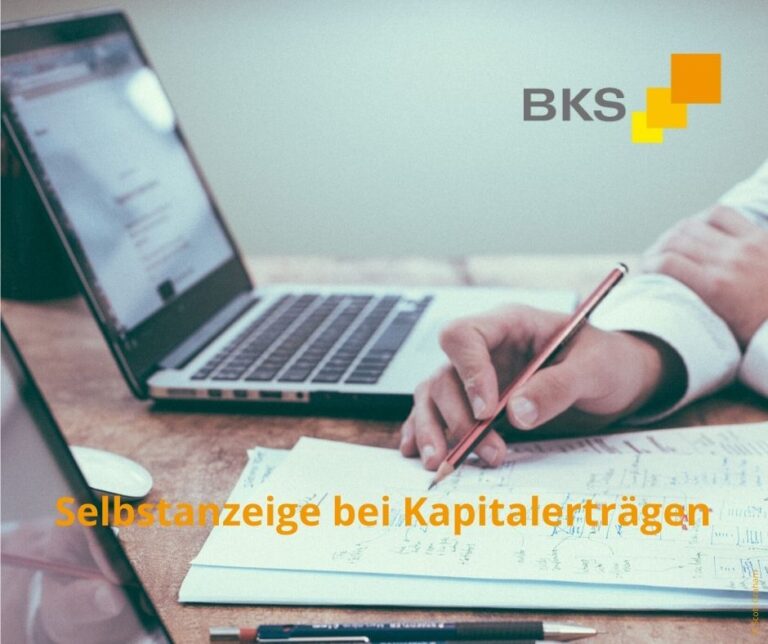 Read more about the article Selbstanzeige bei Kapitalerträgen