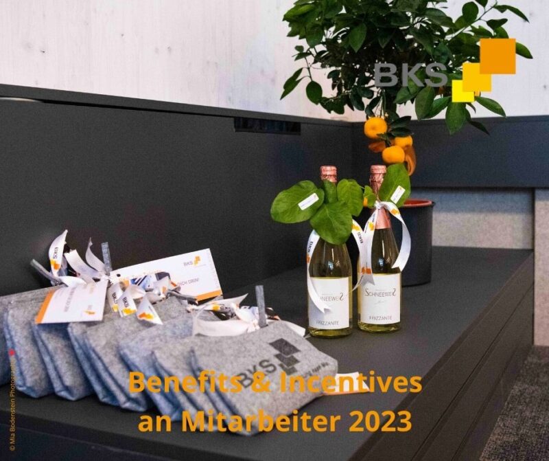 Benefits & Incentives an Mitarbeiter 2023