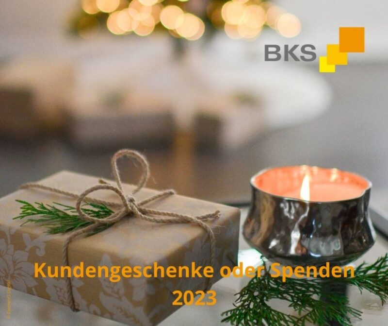 Kundengeschenke oder Spenden 2023