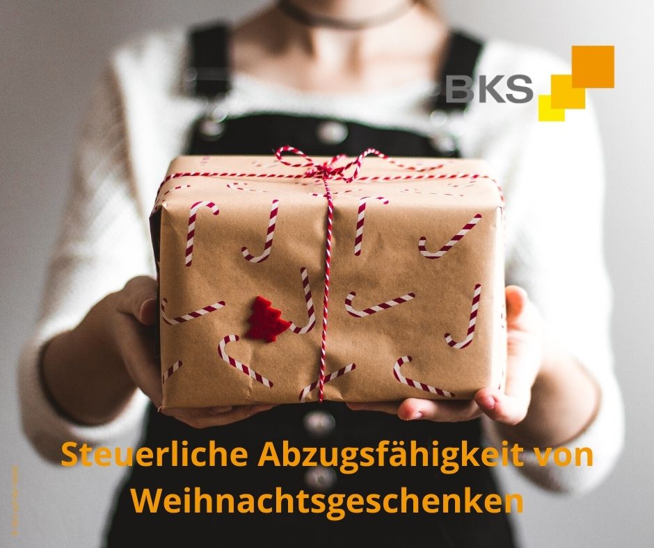 You are currently viewing Steuerliche Abzugsfähigkeit von Weihnachtsgeschenken