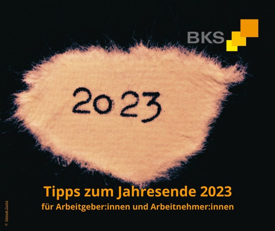 You are currently viewing Tipps zum Jahresende 2023 für Arbeitgeber:innen und Arbeitnehmer:innen
