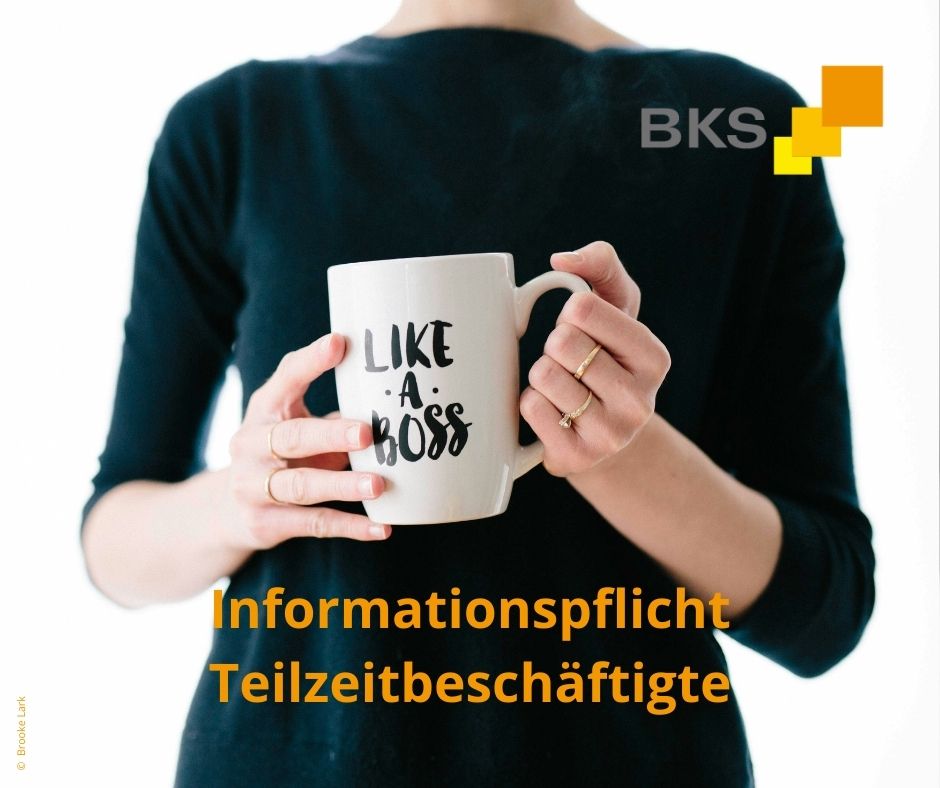 Read more about the article Informationspflicht Teilzeitbeschäftigte