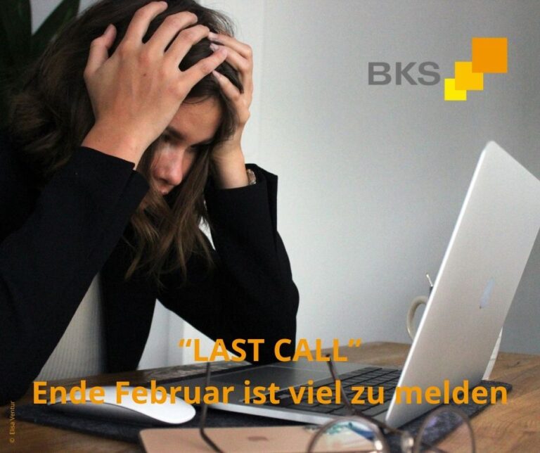 Read more about the article “LAST CALL” – Ende Februar ist viel zu melden!