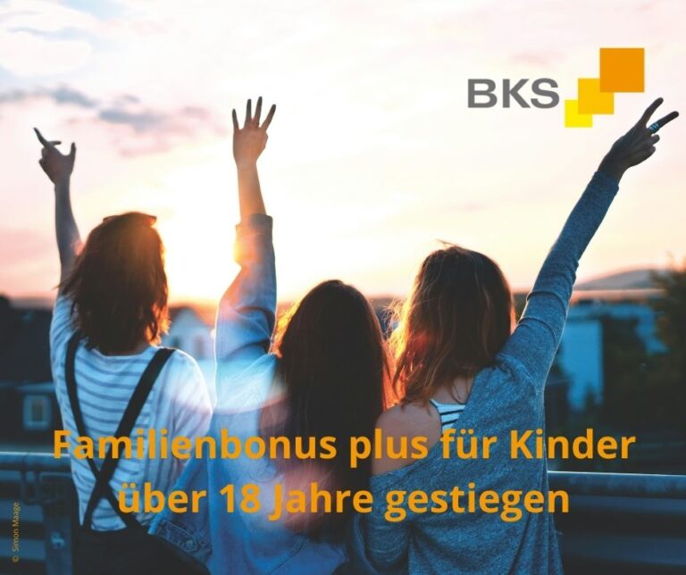 Read more about the article Familienbonus plus für Kinder über 18 Jahre gestiegen