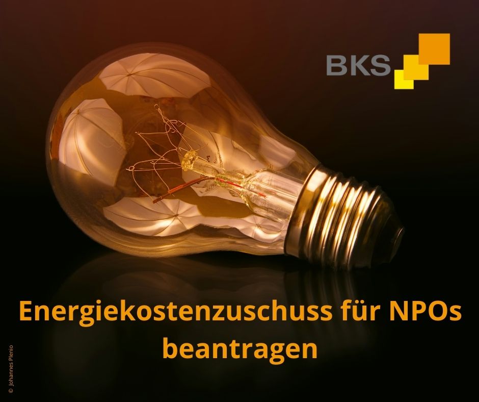 Read more about the article Energiekostenzuschuss für NPOs beantragen