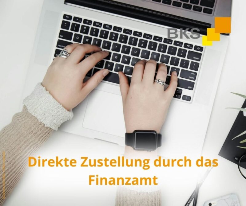 Direkte Zustellung durch das Finanzamt