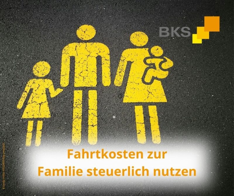 Fahrtkosten zur Familie steuerlich nutzen