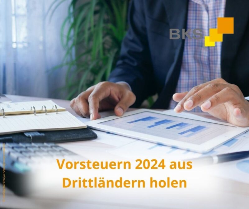 Vorsteuern 2024 aus Drittländern holen