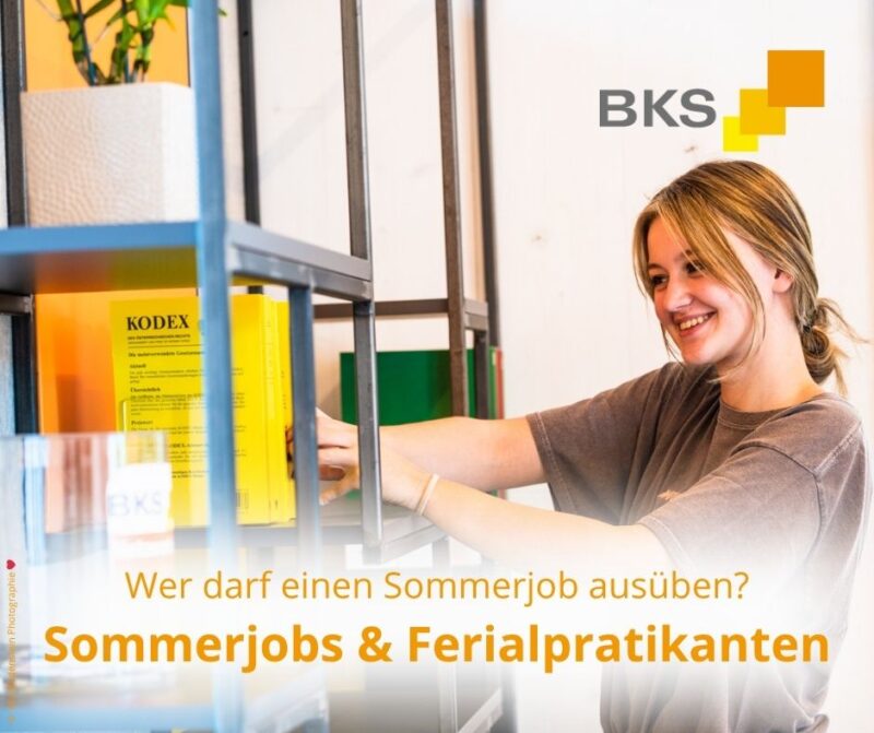 Sommerjobs und Ferialpraktikanten 2025