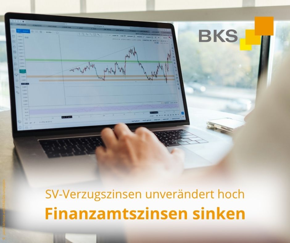 Mehr über den Artikel erfahren Finanzamtszinsen sinken – SV-Verzugszinsen unverändert hoch
