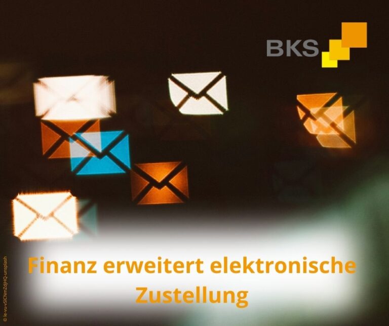 Mehr über den Artikel erfahren Finanz erweitert elektronische Zustellung