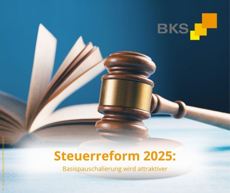 Mehr über den Artikel erfahren Steuerreform 2025: Basispauschalierung wird attraktiver