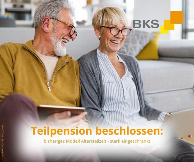 Teilpension beschlossen