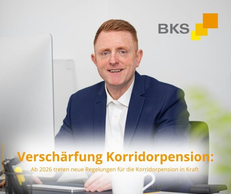 Verschärfung Korridorpension ab 2026