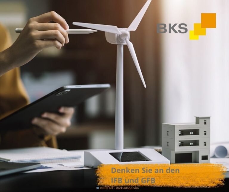 Mehr über den Artikel erfahren Denken Sie an den IFB und GFB