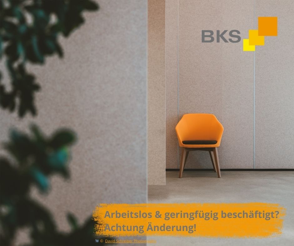 Mehr über den Artikel erfahren Arbeitslos und geringfügig beschäftigt? Achtung Änderung!